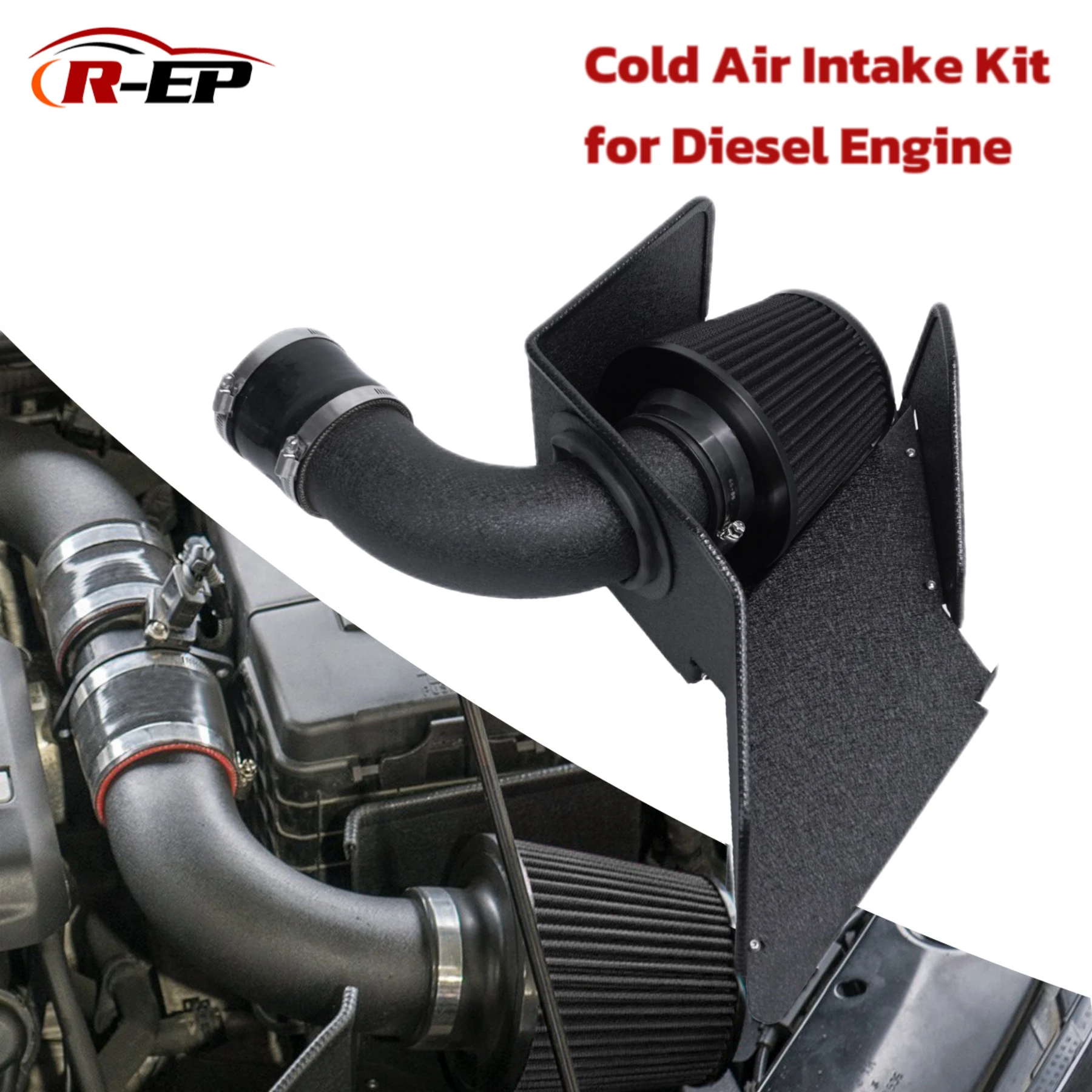 Car Air Intake Kit for VW Golf MK5 MK6 Beetle 5C Jetta MK3 MK4 Passat B6 B7 Scirocco MK3 Sharan Tiguan 1.6 1.9 2.0 Diesel Engine