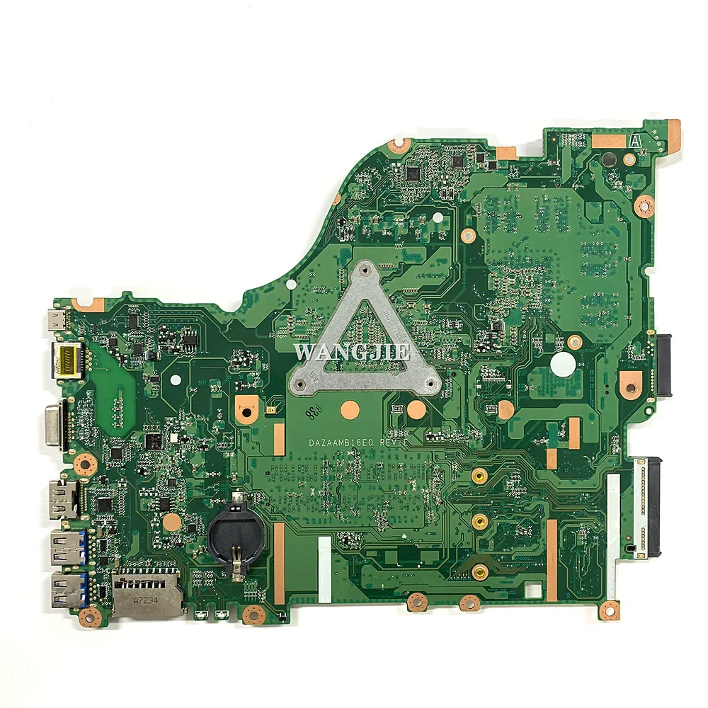 Imagem -02 - Zaa X32 Placa-mãe Portátil para Acer Aspire E5575 E5-575g Nbgdf1100h Sr342 I57200u Cpu Gtx950m 2g Gpu Dazaamb16e0