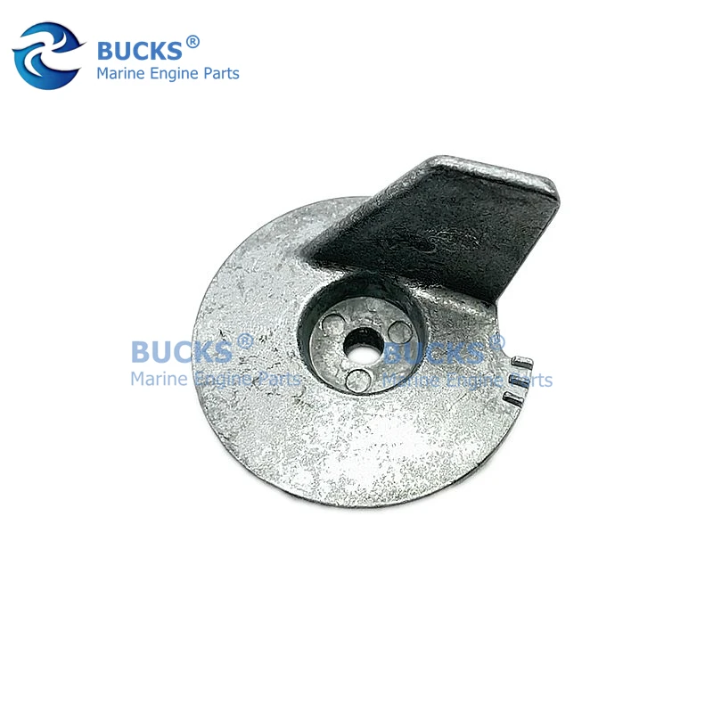 3V1-60217-0 Fit Tohatsu Outboard Trim Tab Zinc Anode 853762T01 Replacement for 6-20hp Models