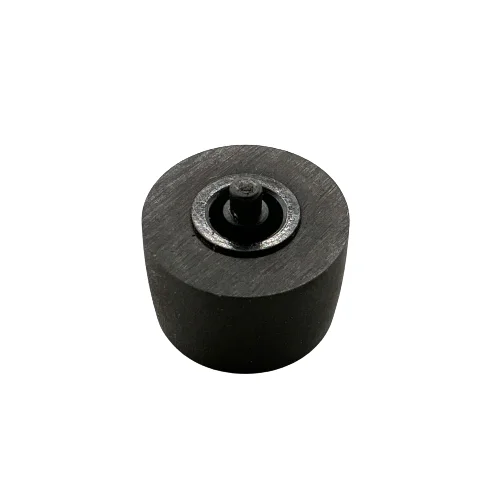 Borracha Pinch Roller Wheel com eixo, Gravador, Pressão Cassette Deck, Movimento Áudio Acessórios Component, 10x6x1.5x10mm