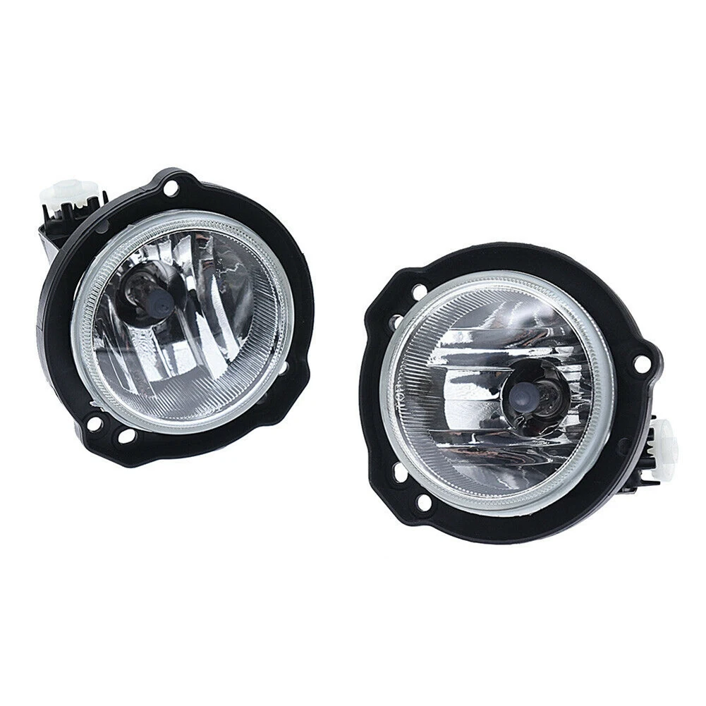 

A28K-1 Pair LED Fog Light Front Bumper Fog Lamp Bulb Clear Lens for Toyota Avanza 2012-2019