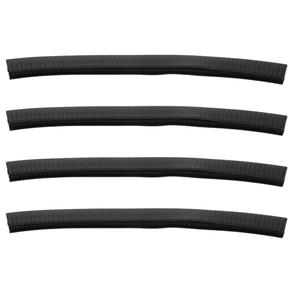 

4pcs Skateboard Deck Guards Durable Silicone Edge Protectors Anti-collision Strips Rubber Corner Seals Scooter Protection Pads