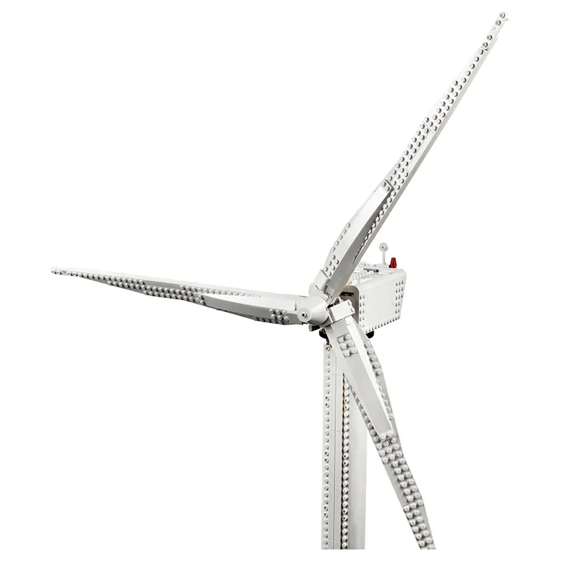 844 Piece Bricks Motor Wind Turbine Windmill Set Technical Model Building Blocks Kids Toys For Boy Christmas Birthday Gifts