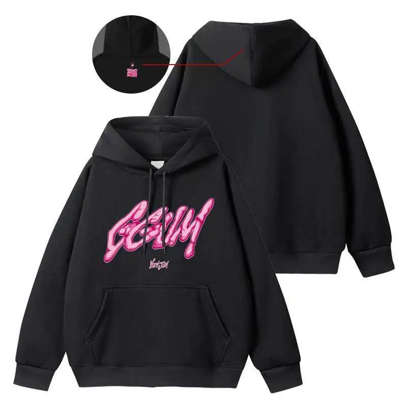 KPOP YEONJUN Solo Album GGUM Cotton Hoodie Fashion Printe Pullover Unisex Hoodie OVERSIZE Winter Sweatshirt Fans Peripheral Gift