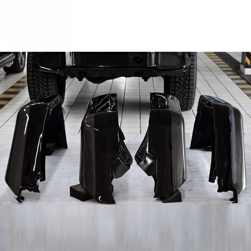 Multifunctional Carbon Fiber FRP Wide Flares Fit Off Road Vehicles Exterior Upgrade Auto Parts