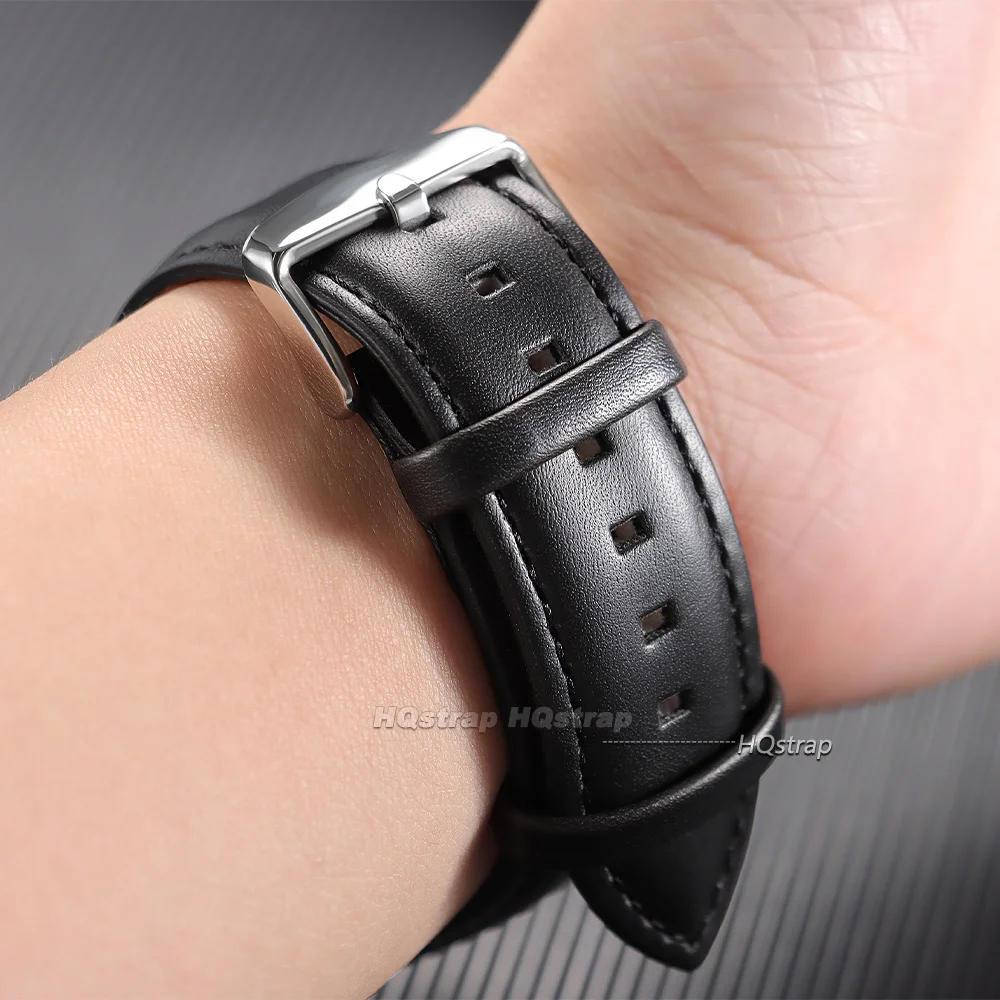 Vintage Braunes Leder-Uhrenarmband 18mm 20mm 22mm 24mm Rindsleder-Uhrenarmband für Männer und Frauen Schnellverschluss-Armband Universelles Armband – Detail 10