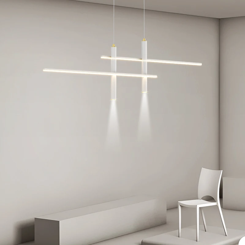 Lampe LED Suspendue au Design Minimaliste, Luminaire Décoratif d'Nik, Idéal pour une Salle à Manger ou une Cuisine