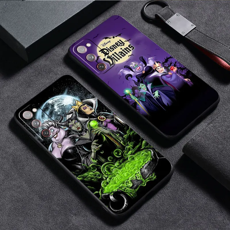 Disney Villain Case For Samsung Galaxy S20 FE S22 Ultra S21 Plus S9 S8 S23 S24 Soft Silicone Funda Phone Cover image 3