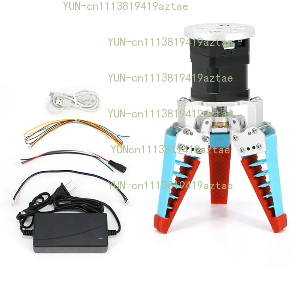 Robot Flexible Mechanical Claw Bionic Flexible Mechanical Finger Fruit Sorting Gripper Grab Adaptive Pneumatic Electric Control