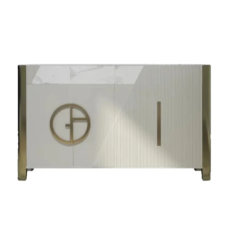 

Light luxury shoe cabinet High-end storage cabinet Modern simple foyer Living room cabinet Partition locker Restaurant