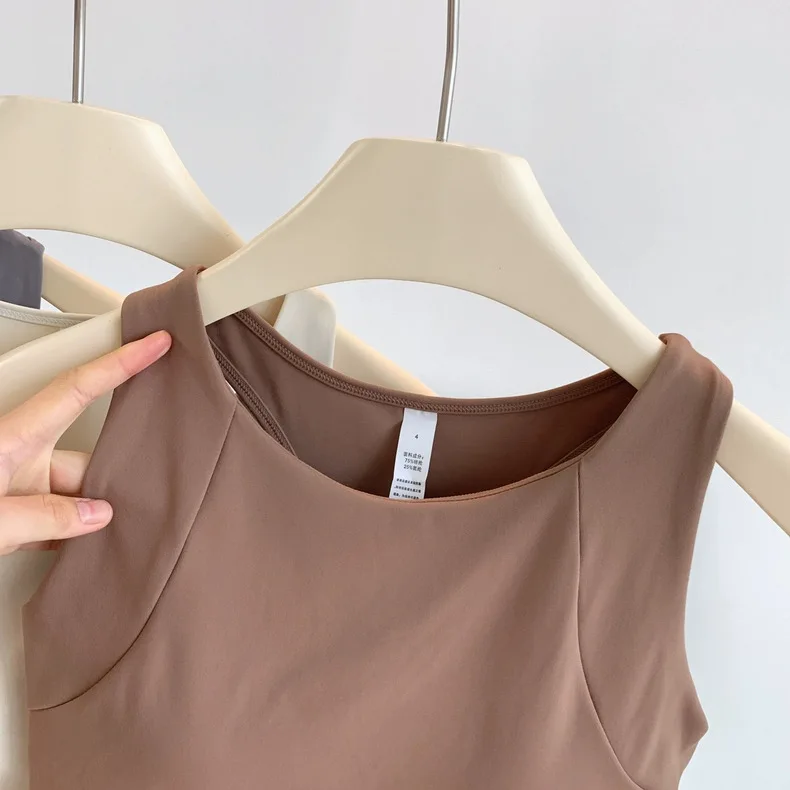 Stoßfester, hochintensiver Fitness-BH mit integrierten Cups, geeignet für Laufen, Yoga, mit schönem Rückendesign, atmungsaktiver Sport-BH für Frauen. – Detail 12