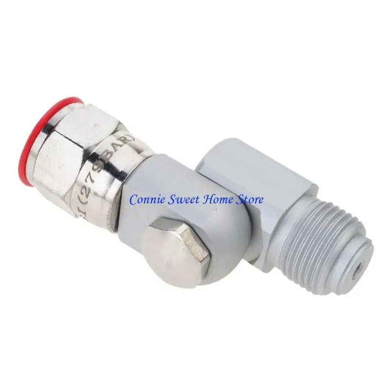 LXAF 287036 Shut Off Airless Sprays Adapter Fitting with 3600PSI Operating Limit and Rotating Joint for Repositioning Without