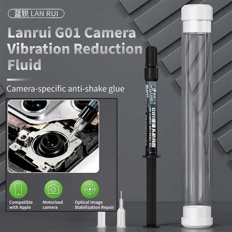LANRUI G01 Camera Anti-Shake Gel for Phone Camera and Motorized Camera Repairs Optical Image Stabilization Adhesive Repair Tool
