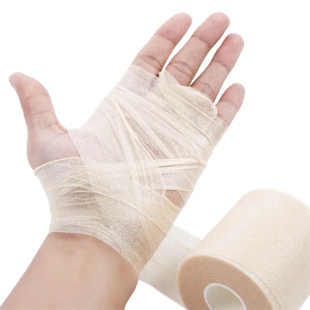 Selbst klebender Pe Skin Film Hauts chutz Pre-Wrap Unterboden Schaum verband Sport band Sport band Schwamm verband