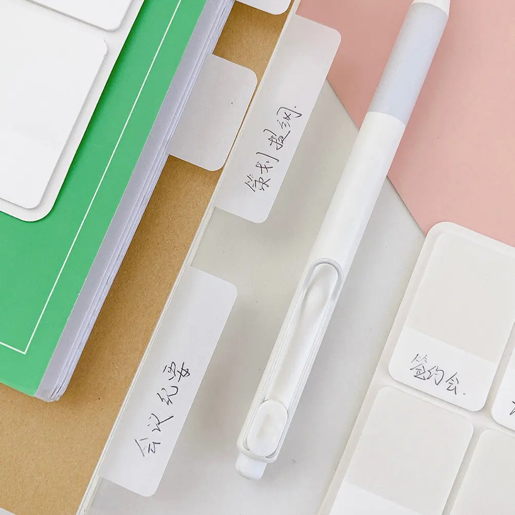 

280Pcs Adhesive Index Tabs Convenient Sticky Page Markers Book Tabs for Bible Books Notebooks Journals Reading Supplies
