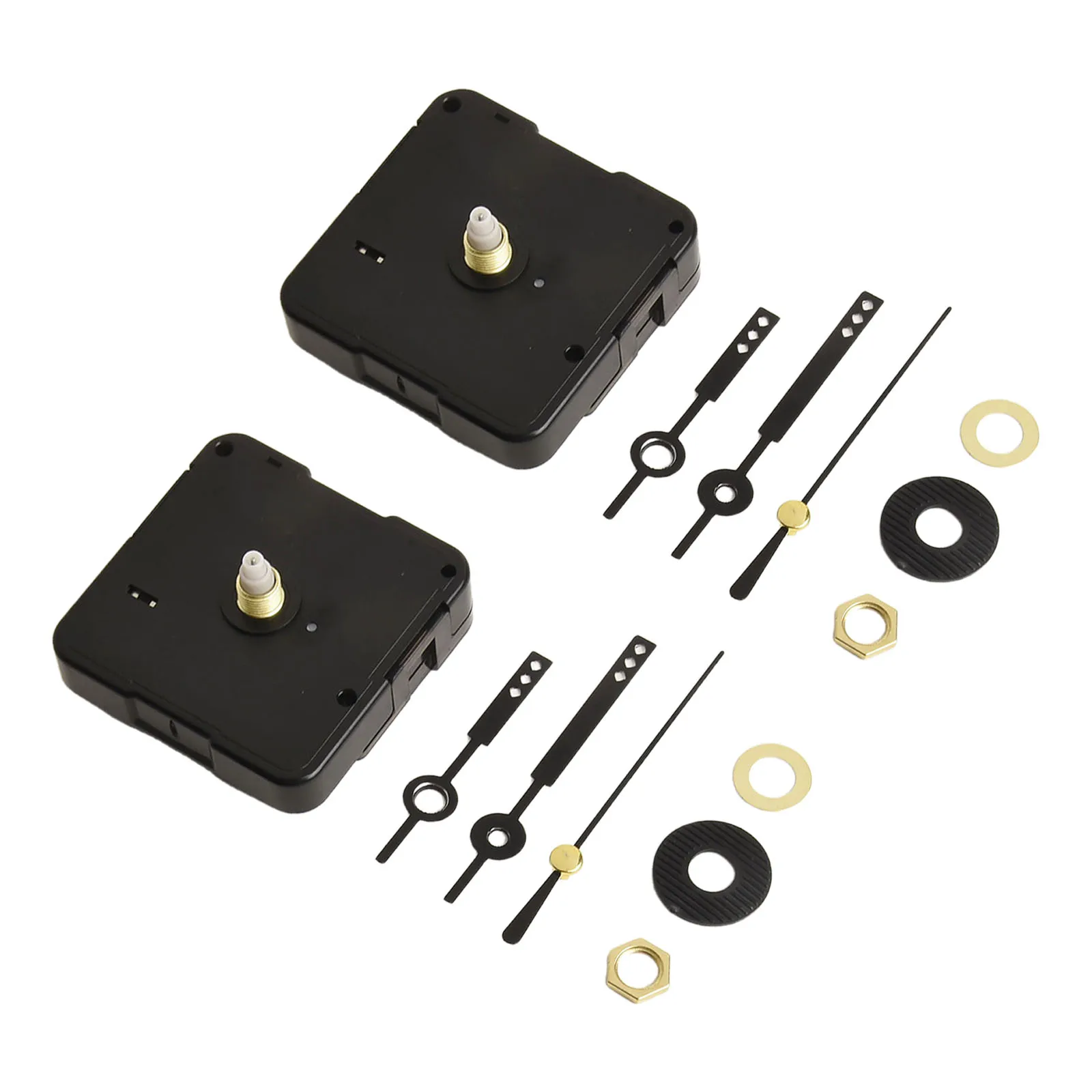 DIY Home Clock Movement Kit 2PCS or 3PCS Quartz Mechanism with Silent Operation for Creative Wall Clock Projects