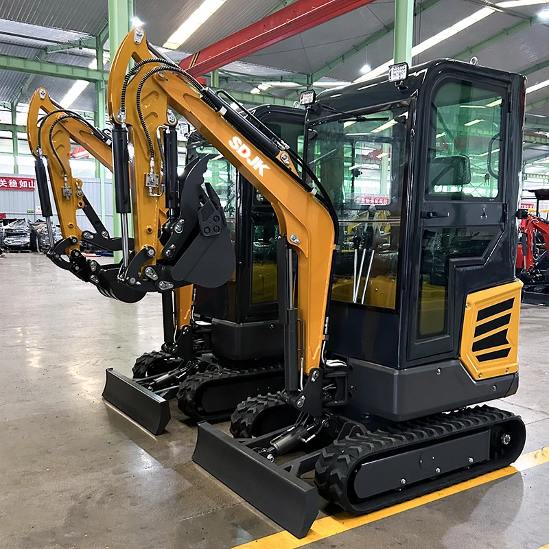 Mini Excavator 1.8 Ton 2 Ton Price Free Shipping Diesel China Wholesale Compact Mini Digger Excavator Mini For Sale