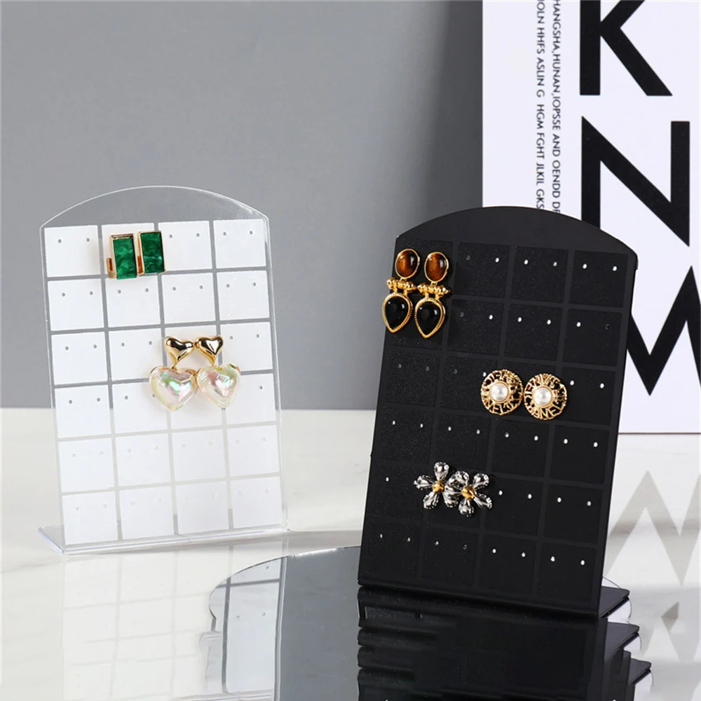 10pcs/set Fashion Portable L-shaped Earrings Display Jewellery Display Showcase Organizer Stand Storage Rack