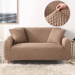 Thick Cushion Cover Fitted Sofa Covers for Living Room Washable Stretch Jacquard Seat Cover Furniture Protector Sectional Sofa