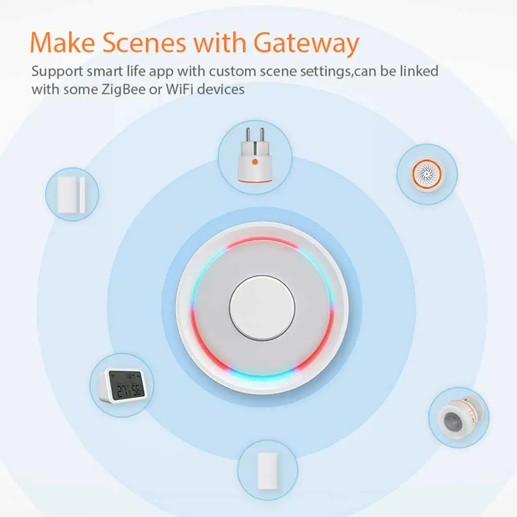 

ABS Smart Power Plug Управление через приложение Wi-Fi Переключатель включения/выключения Разъем блокировки от детей