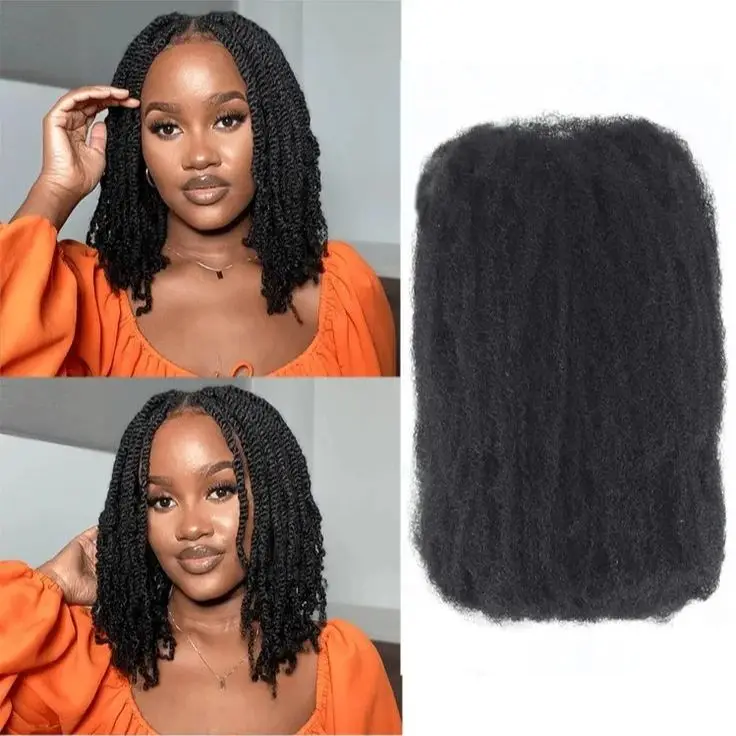 

Массовая часть для косичек, 50 грамм, кудрявые вьющиеся волны, объемные человеческие волосы, бразильские плетение волос Remy, натуральный цвет, Gemlong