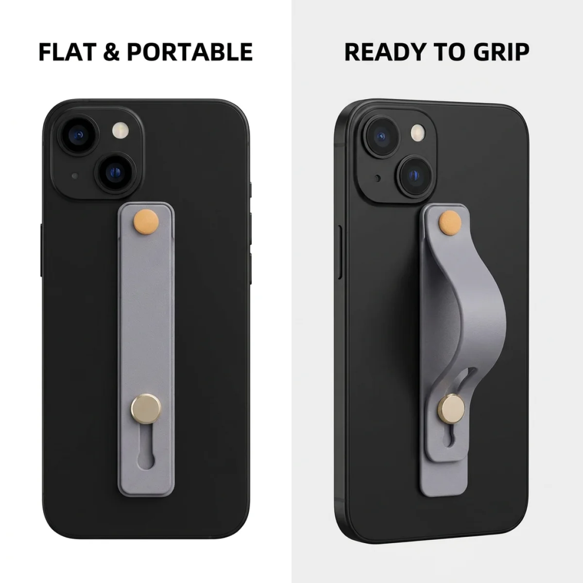 

Curved Surface Anti-Fall Phone Holder–One-Handed Operation,Universal Adhesive Wristband, Multiple Colors,Lightweight&Portable
