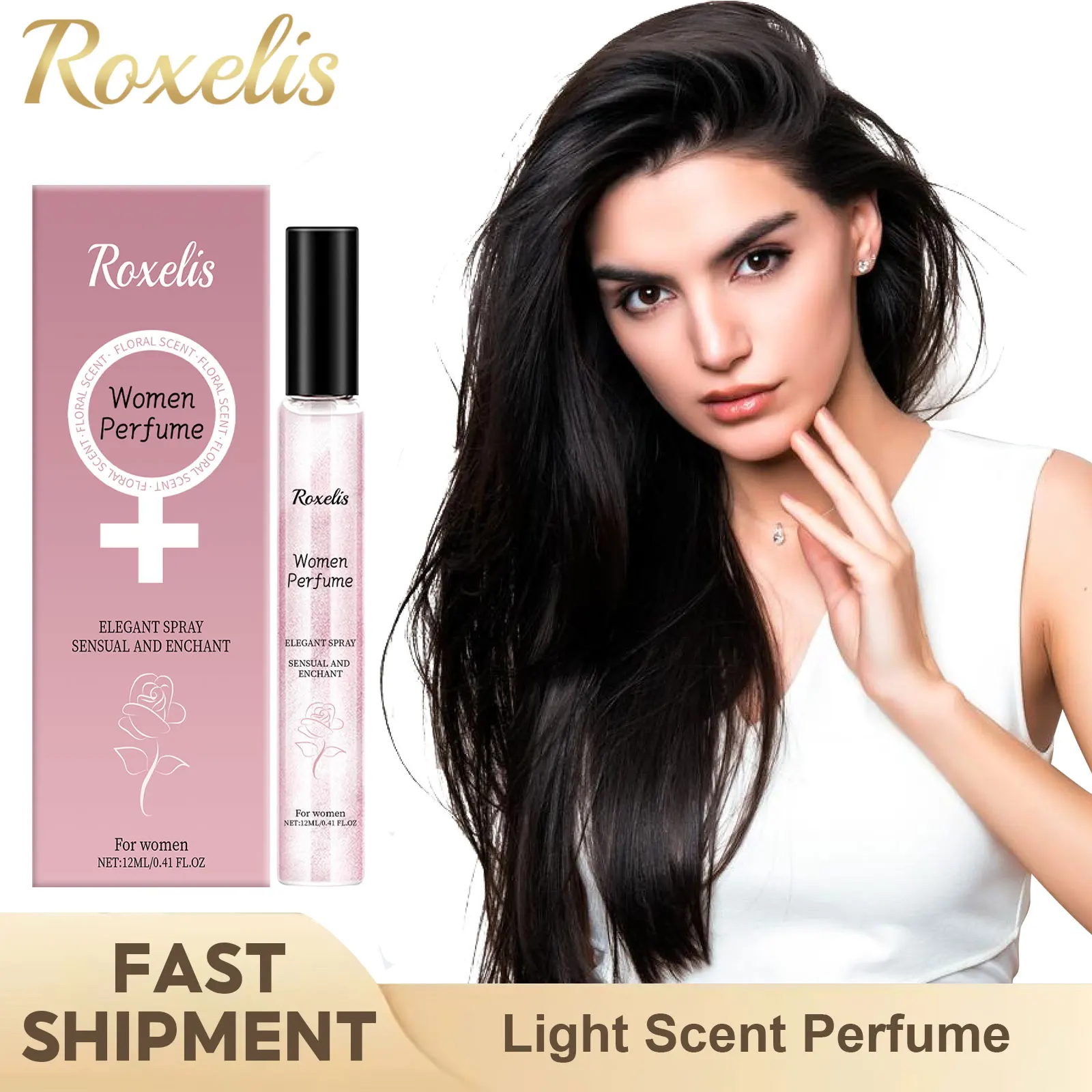 

Rose Fragrance Perfume Love Pheromone Lasting Floral Scent Light Aroma Enhance Fresh Charming Flirting Perfume For Elegant Women