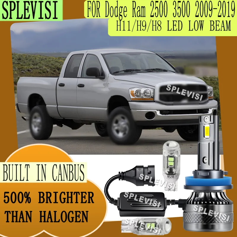 

Warranty Easy Installation and Long Life LED Low Beam For Ram 2500 3500 2009 2010 2011 2012 2013 2014 2015 2016 2017 2018 2019
