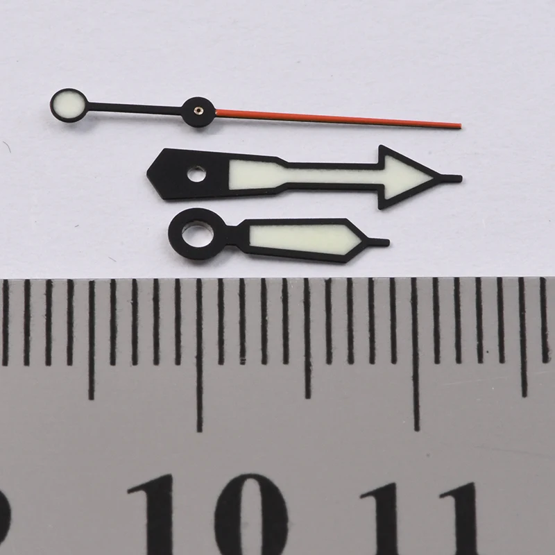 時計の針 SKX007/009 6105 6309 SBBN 超発光フィットセイコー mod NH35/NH36 自動巻きダイビング時計の針