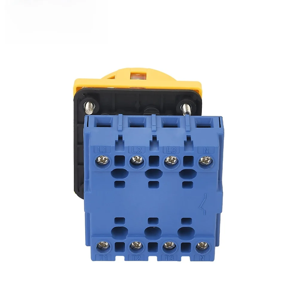 3 Phase 4 Wire Isolating Switch 63A Panel Mount Load Break Switch With Padlock SZD11-63/400010 Changeover Switch Control Switche