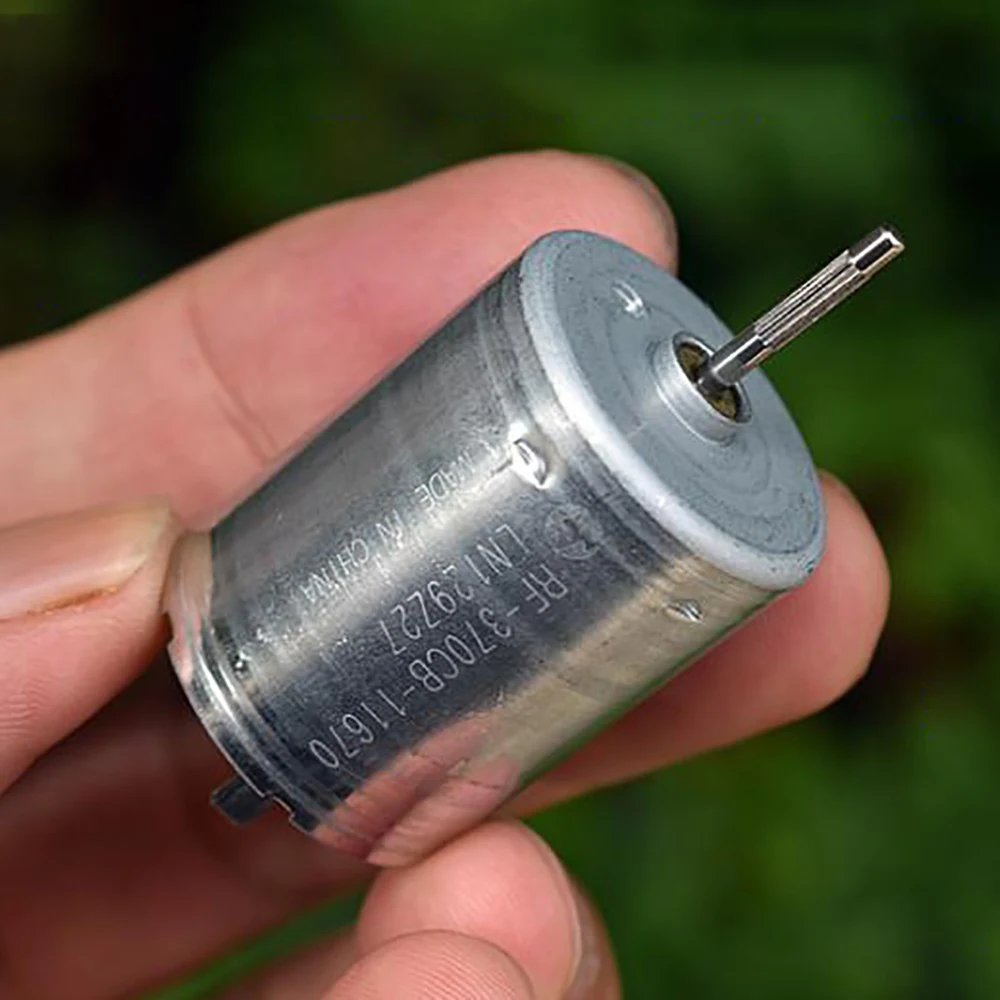 1Pcs Micro DC Motor RF-370CB-11670 DC 12V-24V 24mm 4500 RPM für Auto AV Ausrüstung