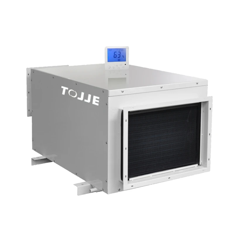 130L/D commercial  wall ceiling mounted dehumidifier for swimming pool