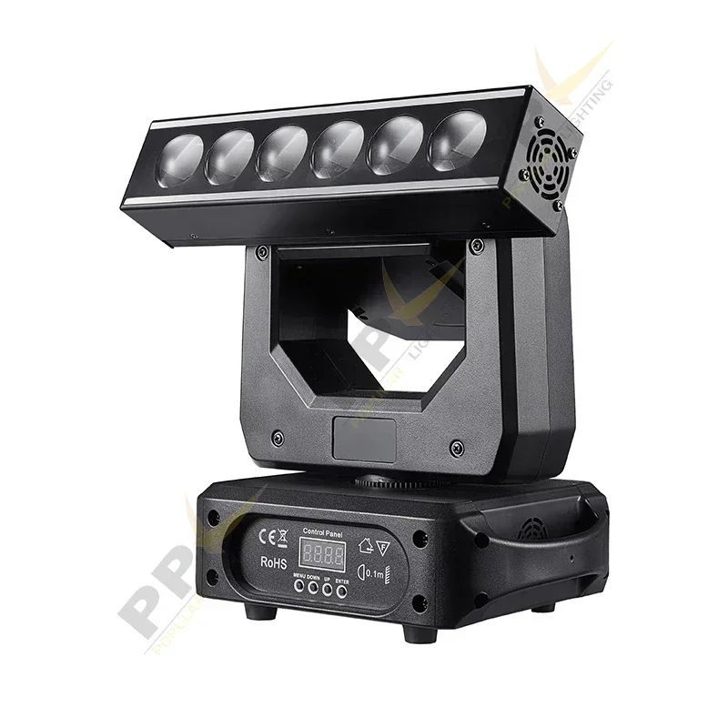 2026/Infinity Rotation 6*20W RGBW LED Moving Head Beam Bar Light Stage Lights for DJ Disco Party Dance Club
