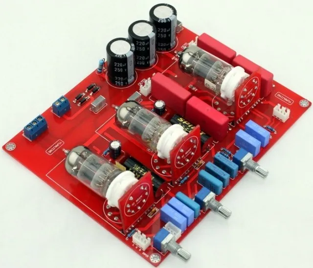 

6N1 electronic tube TREBLE and BASS finished board