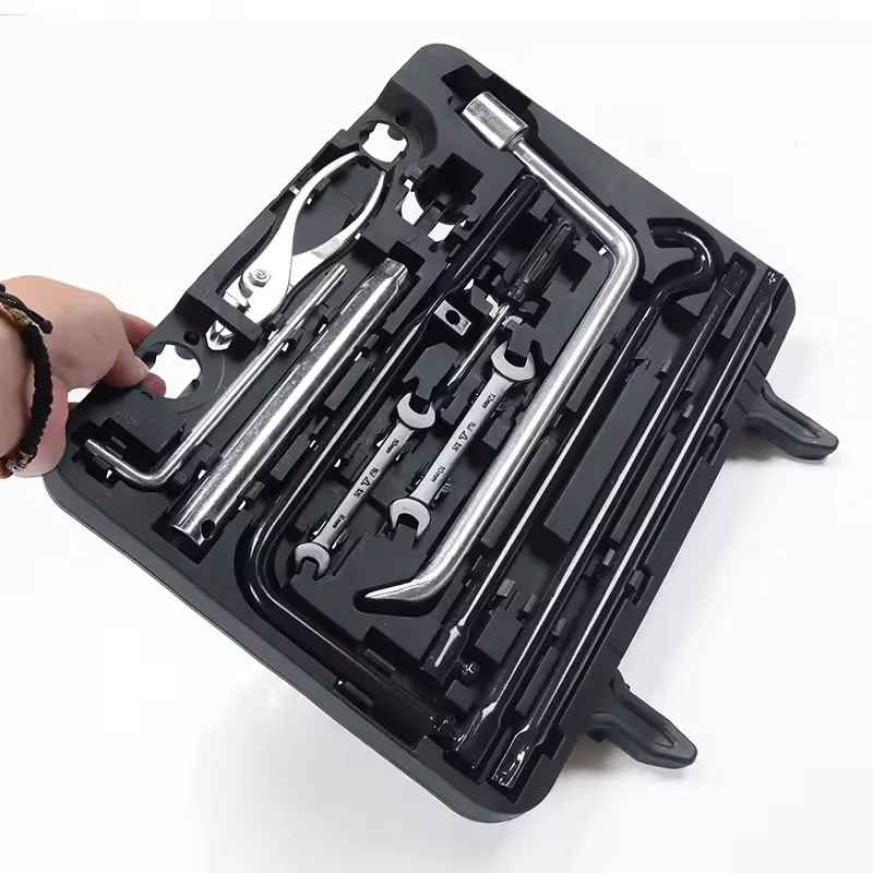 Tailgate Trunk Emergency Toolbox Interior Upgraded Accessories Modification LC150 For Toyota Land Cruiser Prado 150 (2010-2023)