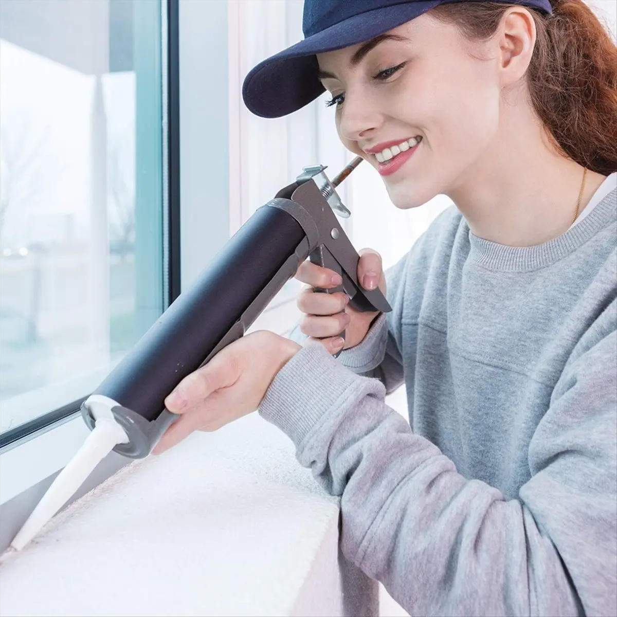 

【BAAQ】 24pcs Silicone Sealant Spare Nozzles Plastic Sealant Scraper Tool Glass Glue Caulking Tip Applicator