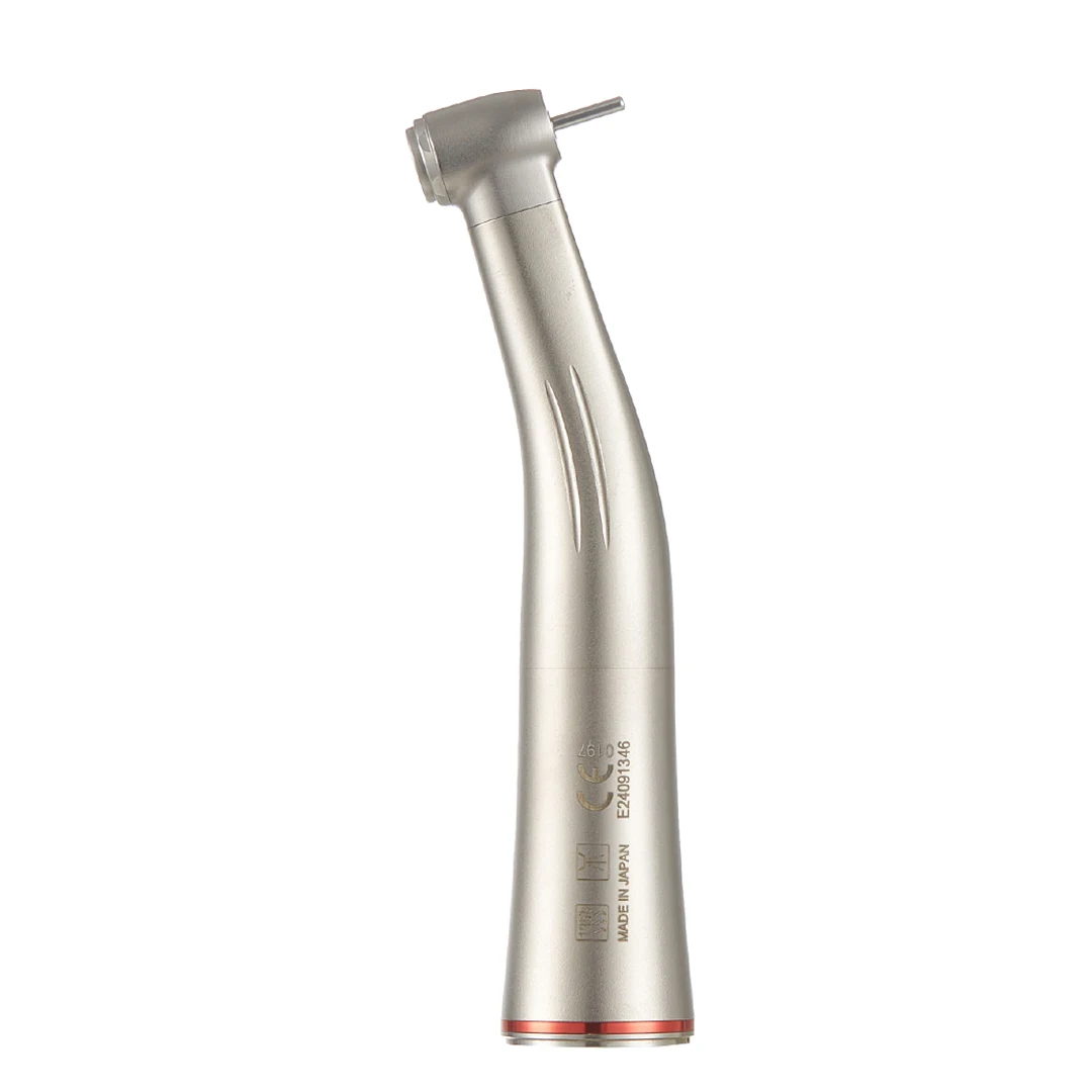 Dental 1:5 High Speed Handpiece with LED Light Spray Air On/Off Switch Contra Angle NSK Ti Max X95L Precision Dentistry