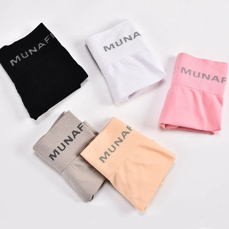 4 ks dámské bezpečné krátké kalhotky bezešvé bezpečnostní kalhotky pod kraťasy dámské kraťasy styl boxerek string sexy kalhotky s vysokým pasem - náhled 4
