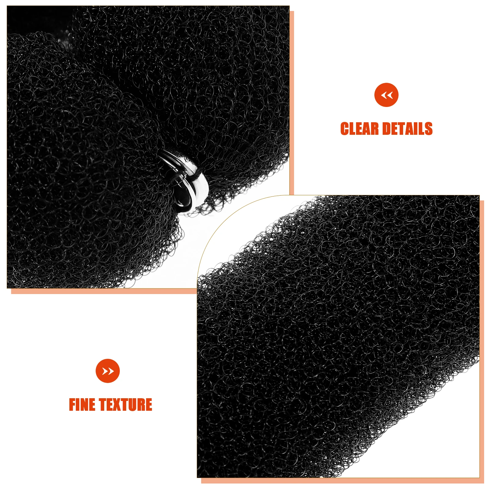 

3pcs Bun Maker Concealed Buckle Hair Accessories for Women Easy Styling Tool Elegant Bun Forms Comfortable Durable Material