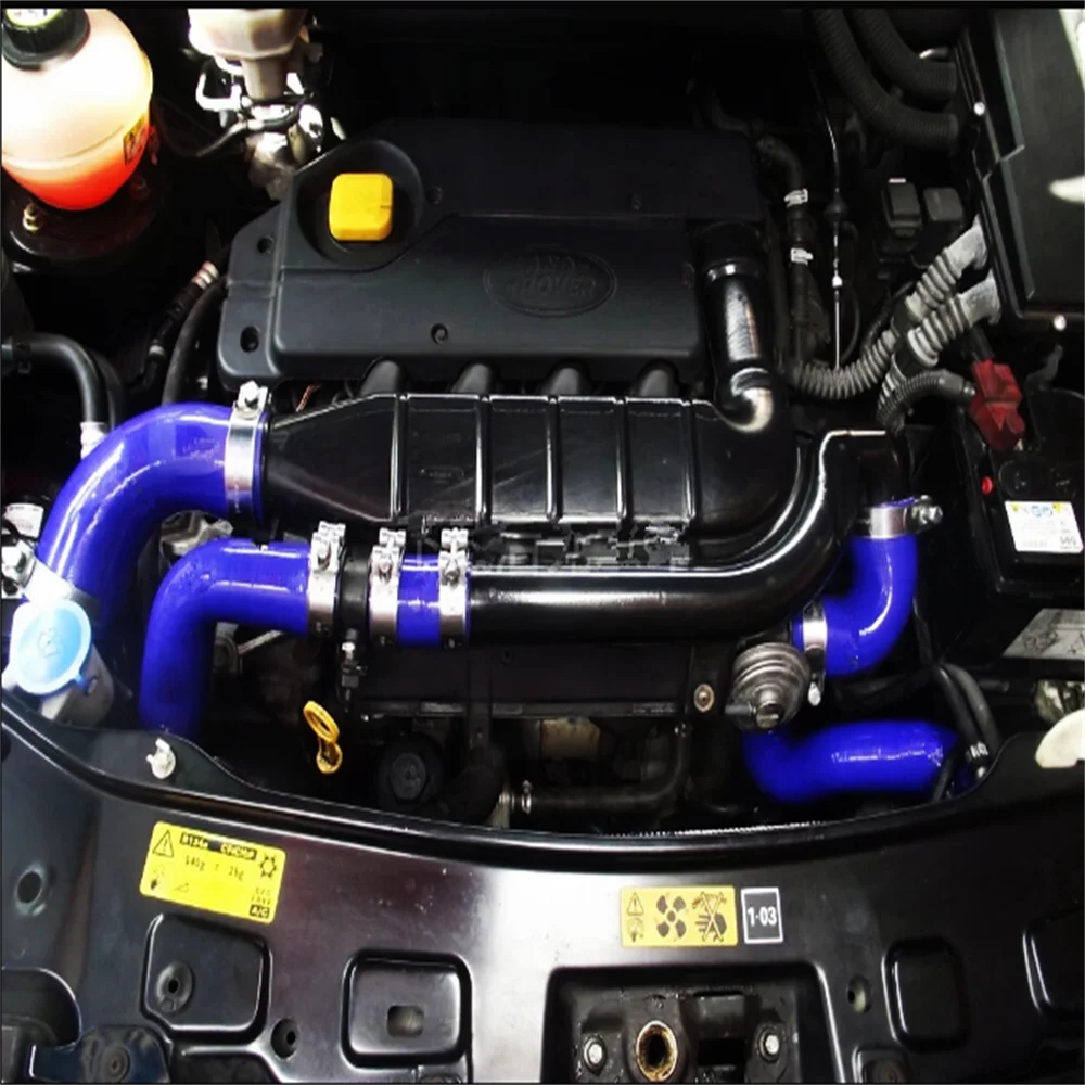 

Fit 2000-2006 Land Rover Freelander TD4 Turbo Intercooler Silicone Boost Hose Kit