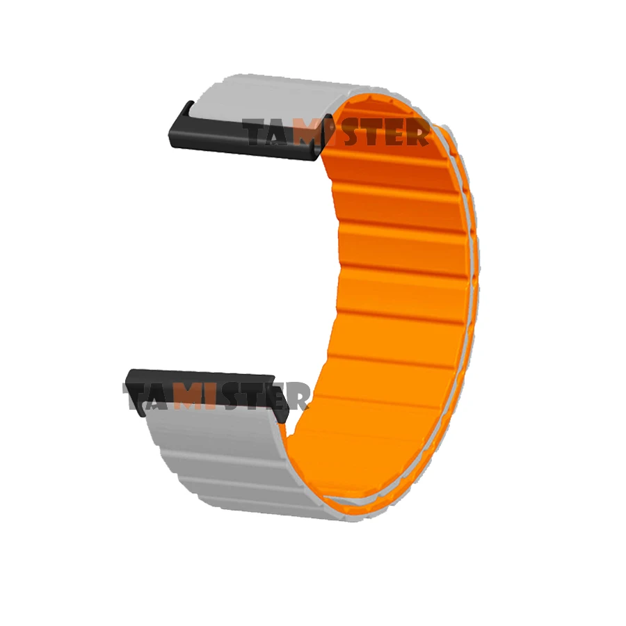 Pulseira de silicone de laço magnético para ticwatch pro 5 pulseira para ticwatch pro 5 pulseira de relógio inteligente substituição correa