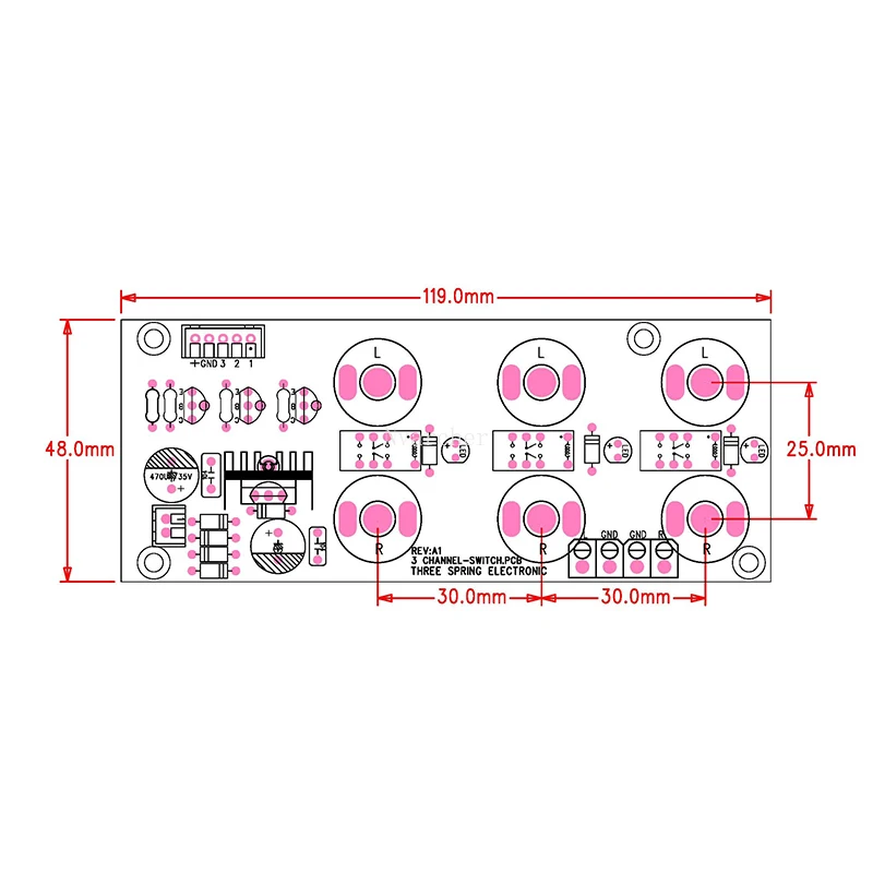 Nvarcher الصوت مصدر التبديل المجلس مع كابل ، 3 طريقة ، 4 طريقة المدخلات ، 25 مللي متر ، 30 مللي متر