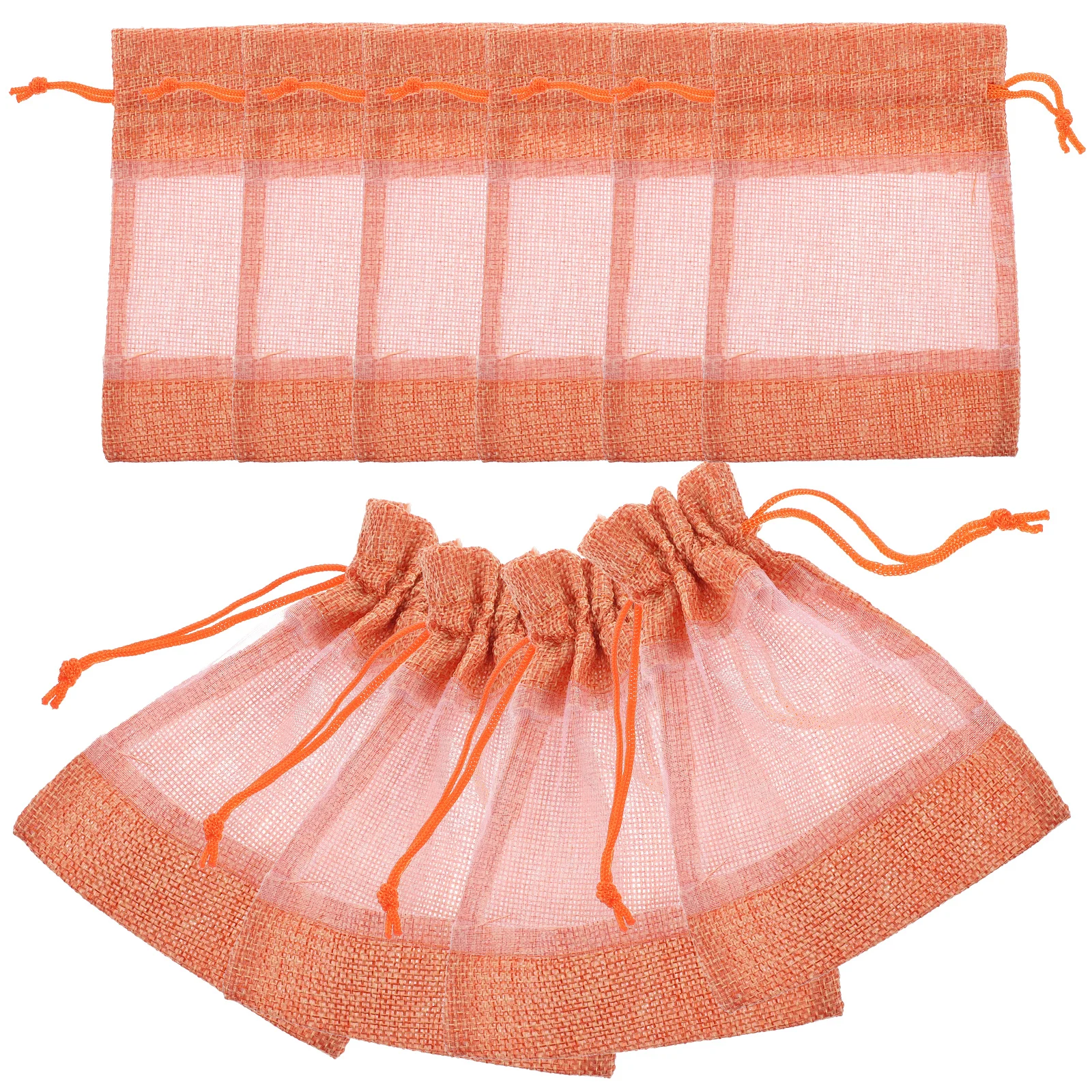 

10pcs Mesh Sachet Bags 10x14cm Drawstring Lavender Empty Storage Gift Jewelry Cloth Portable Longevity Details
