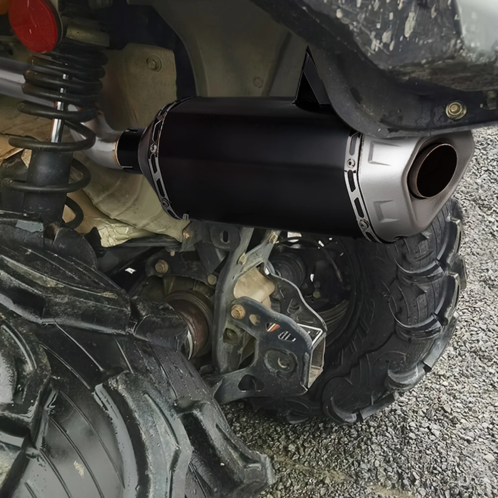 كاتم صوت عادم الدراجة النارية مع أنبوب ربط لـ Can Am Outlander 500 2013 2014 2015 أوتلاندر 570 / XT / XMR 2016 MAX 570