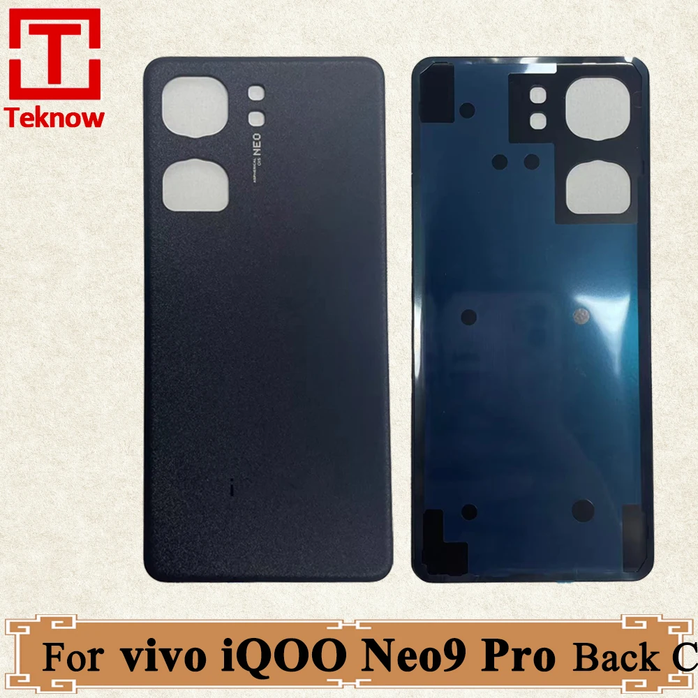 

Original Back Battery Cover For vivo iQOO Neo9 Pro Back Cover Housing Door Rear Case For iQOO Neo 9Pro Replacement Parts