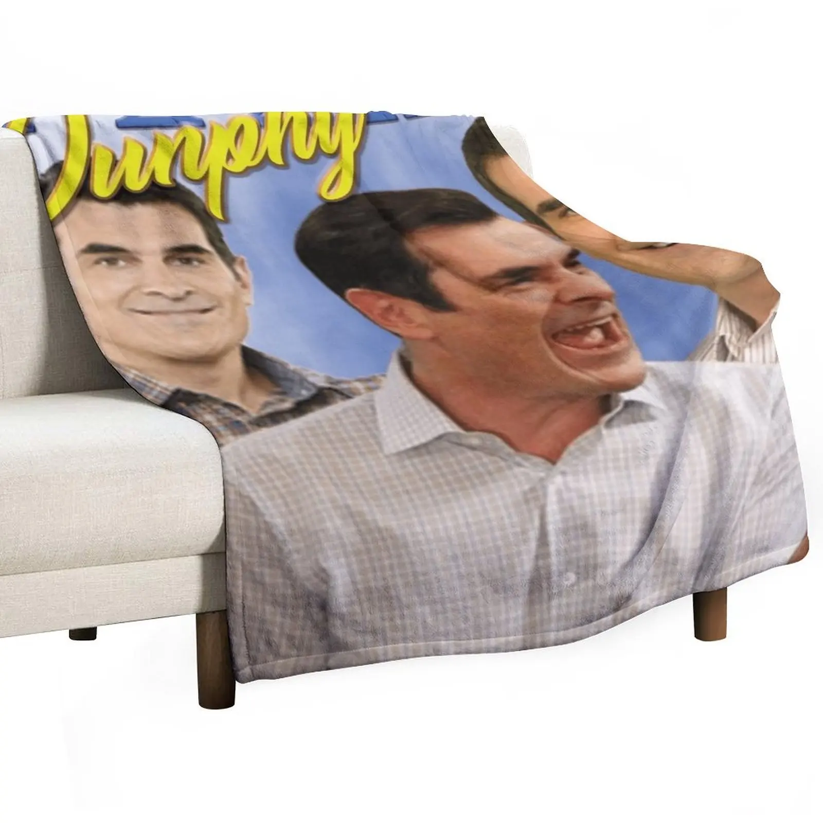 

Phil Dunphy Throw Blanket decorative Hair Loose Beautifuls Blankets