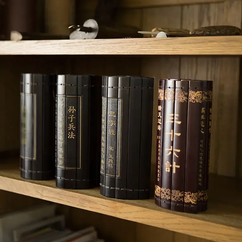 

Креативные ретро-украшения в стиле чиноiserie: бамбуковые подставки для книг, реквизит для выступлений, подарки, китайские декоративные элементы