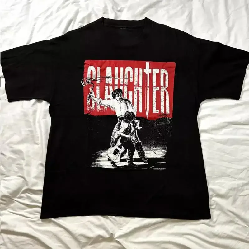 Slaughter The Wild Life Tour Band T Shirt Full Size S 5XL