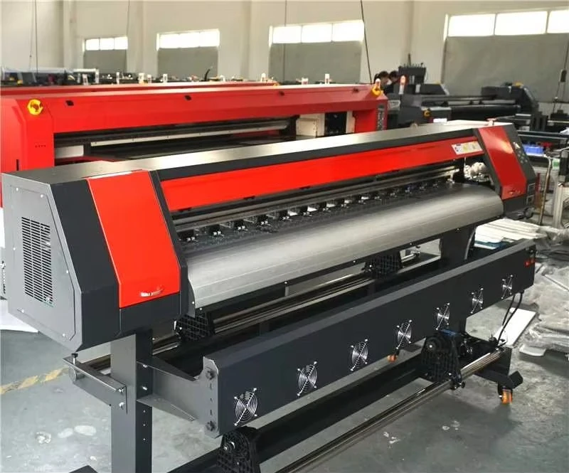 I3200 Dx5 Xp600 Inkjet Printer 1.6m 1.8m 3.2m China Large Format Poster Canvas Vinyl Wrap Eco Solvent Printer