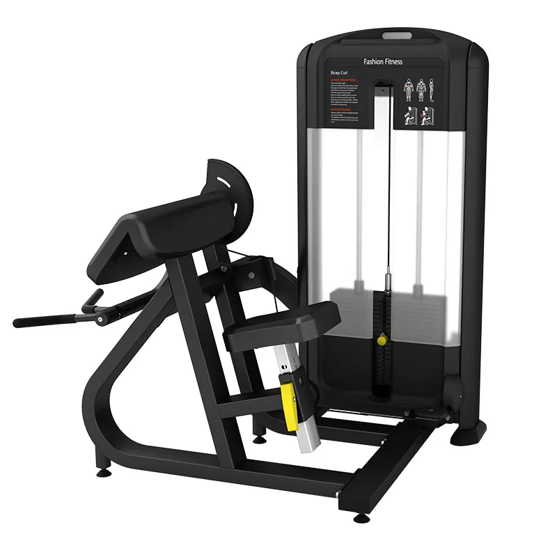 

Factory High Quality Pin Loaded Strength Training Commercial Gym Fitness Equipment Bicep Curl Equipment